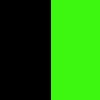 Negro con Verde Fluo